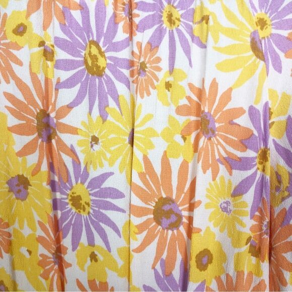 L*SPACE | Feelin’ Fine Cutout Mini Dress in Oopsie Daisy Print Women’s Size M - Picture 11 of 14